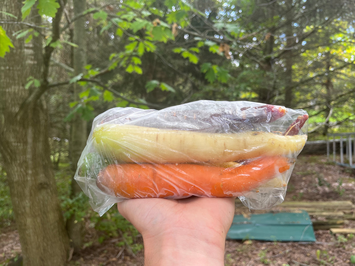 Rainbow carrots (2 lb bag)
