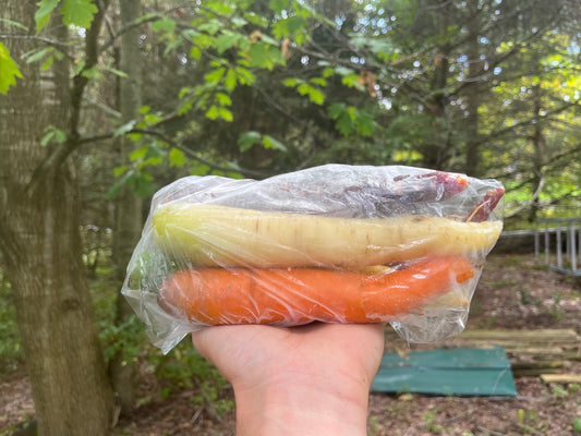 Rainbow carrots (2 lb bag)